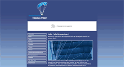 Desktop Screenshot of fallschirmservice.de